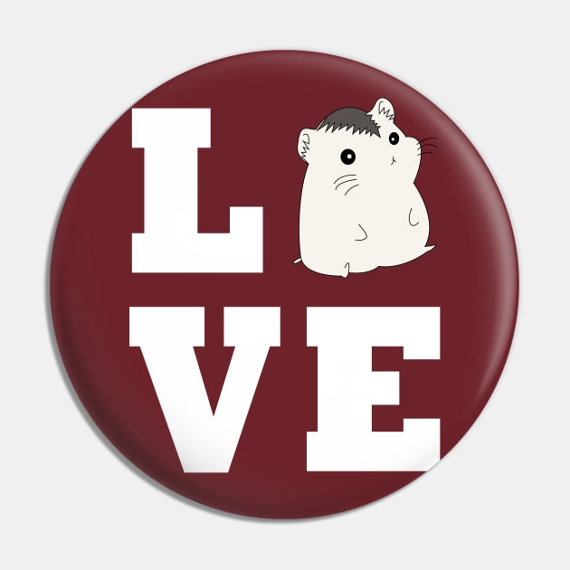 Roborovski Hamster Love Pin by BasicBeach