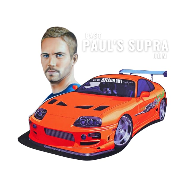 Paul walker's supra ( fast and furious ) by MOTOSHIFT