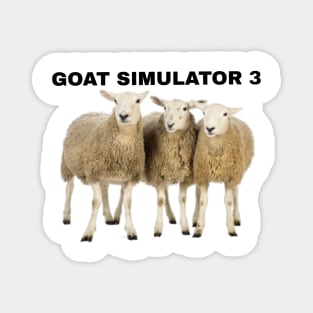 Goat Simulator 3 Funny Magnet