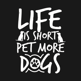 Dogs - Funny Quotes - 36 - neg T-Shirt