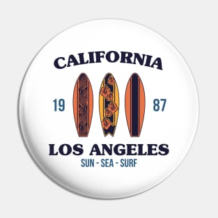 Los Angeles California Pin