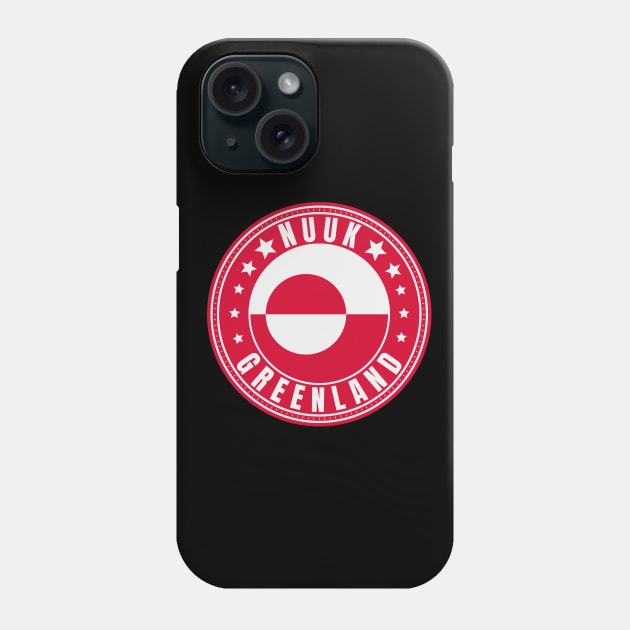 Nuuk Phone Case by footballomatic