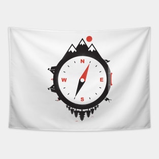 Adventure Compass Tapestry