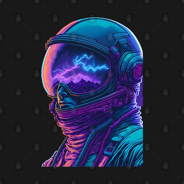 astronaut lover by vaporgraphic