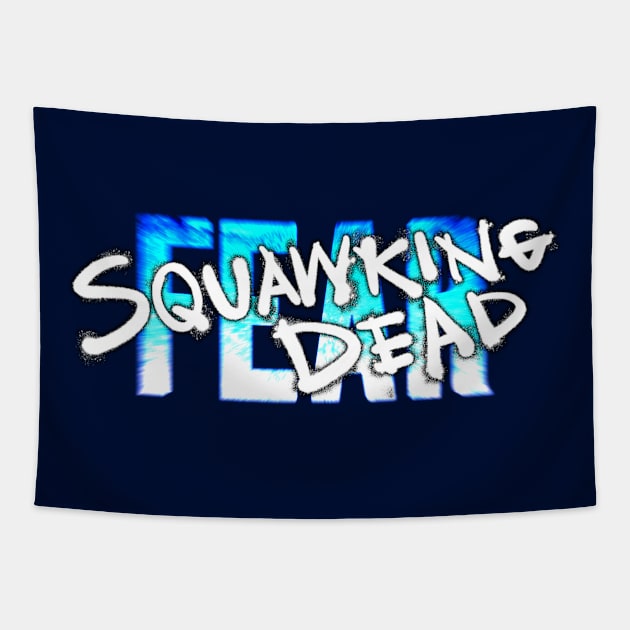 FearTWD Season 8B (ALT) LOGO T-Shirt T-Shirt Tapestry by SQUAWKING DEAD