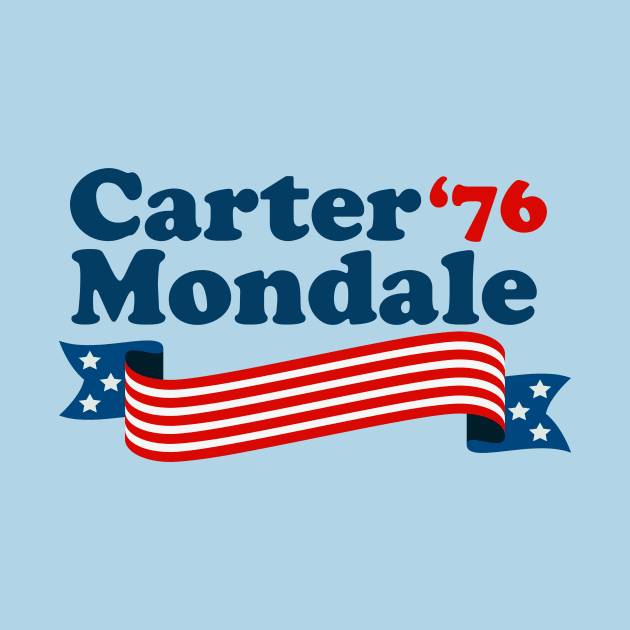 Carter Mondale '76 Retro Election by epiclovedesigns