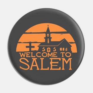 Salem Halloween Steeple Souvenir Pin