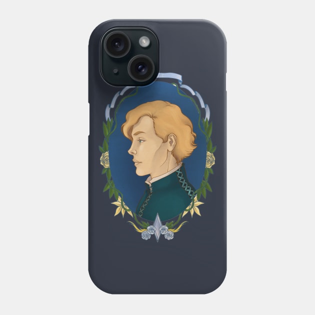 Laurent of Vere Phone Case by jadepgraphicart