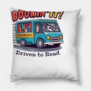 Bookin'It! Driven to Read Pillow