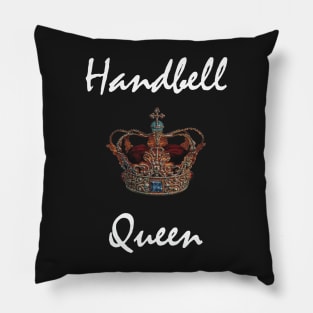 Handbell Queen Crown Pillow