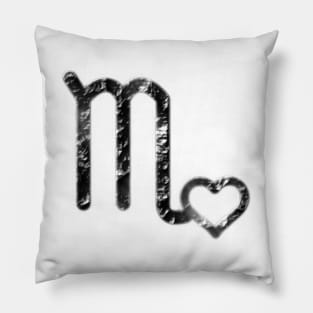 Heart Scorpio Pillow