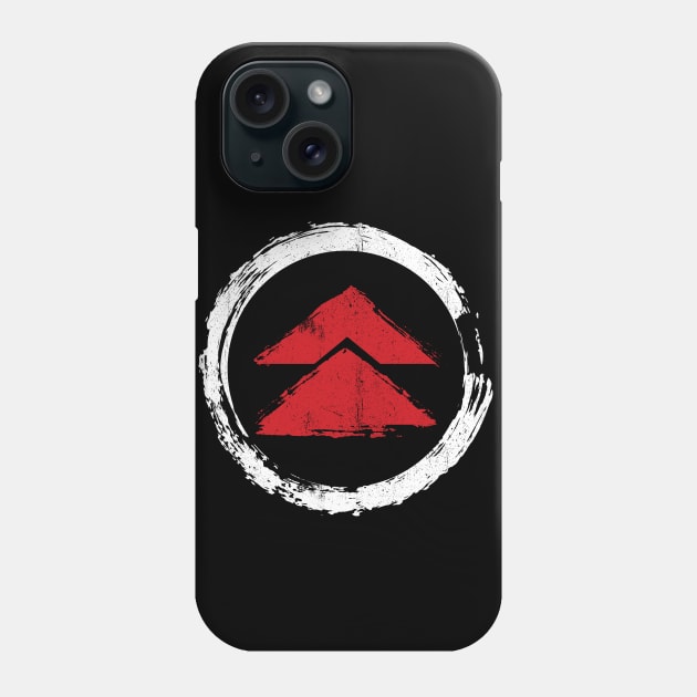 Tsushima Ghost logo Phone Case by wookiemike