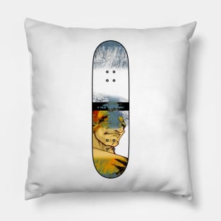 Distressed Skateboard - NC - Sagat Pillow