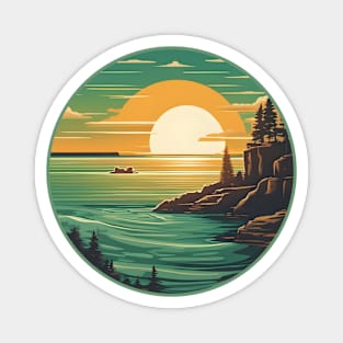 Sunset Pictured Magnet