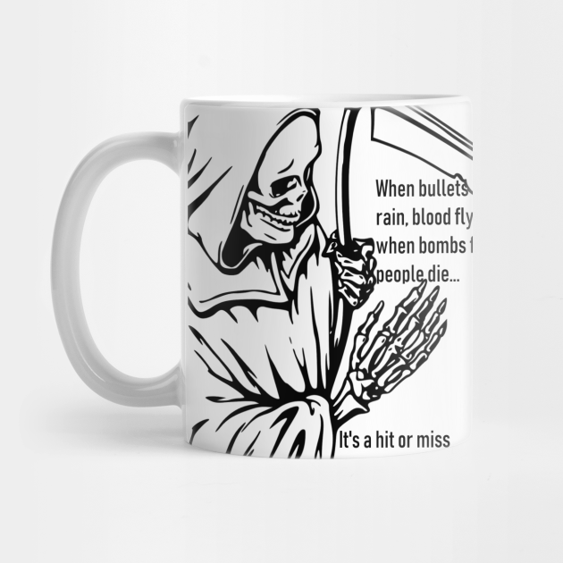 Dark Grim Reaper Evil Vintage Death Horror Quote Grim Reaper Mug Teepublic
