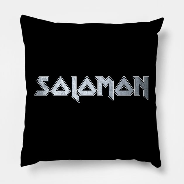 Heavy metal Solomon Pillow by KubikoBakhar