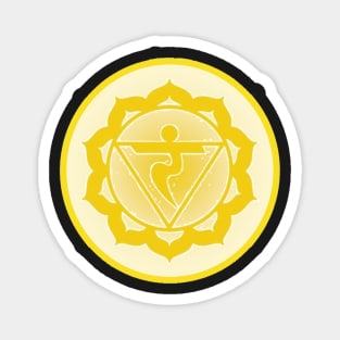 Willpower and confidence are mine Solar-Plexus Chakra- Yellow Magnet
