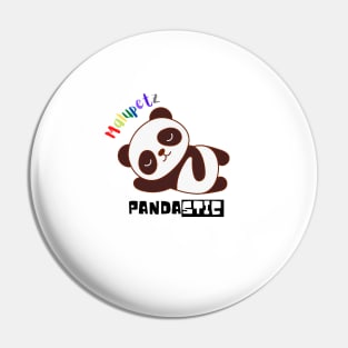 Panda-Stic the Fantastic Panda Pin