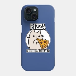 Cat and Pizza Friends forever Phone Case