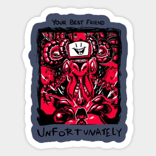 Undertale: Flowey Sticker for Sale by kotabird