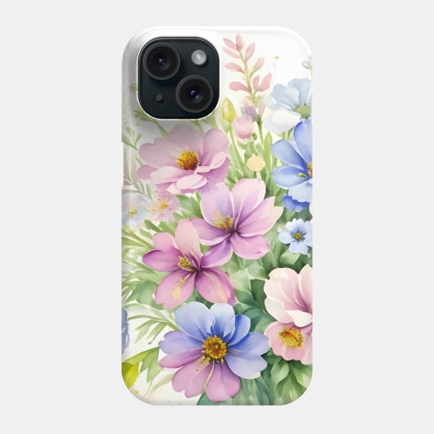Wildflowers Phone Case by UniqueMe