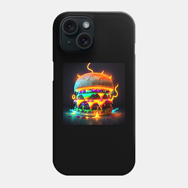 Burger Phone Case by Grafititee