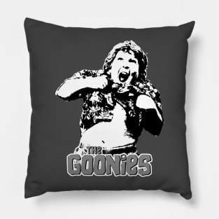 Classic Chunk The Goonies Pillow