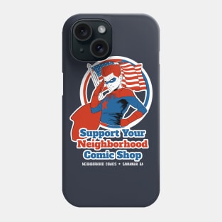 Support Your Neighborhood Comic Shop Phone Case