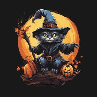 Witchy Cat T-Shirt