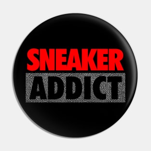 Sneaker Addict Red Cement Pin