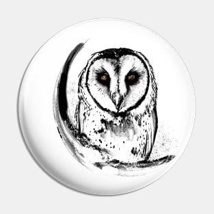 owl spirit Pin