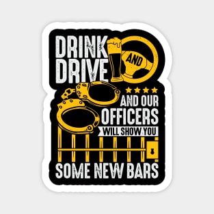 Funny Police Officer Inspector Job Sheriff Gift Magnet