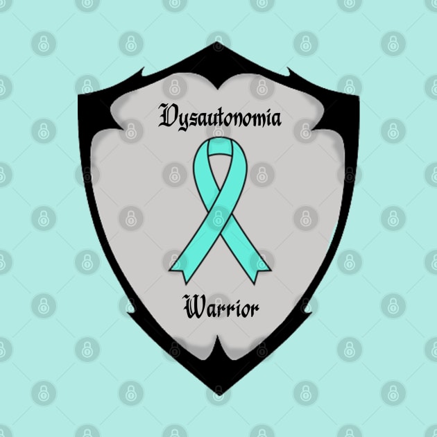 Dysautonomia Warrior Shield by bohomermaidgal