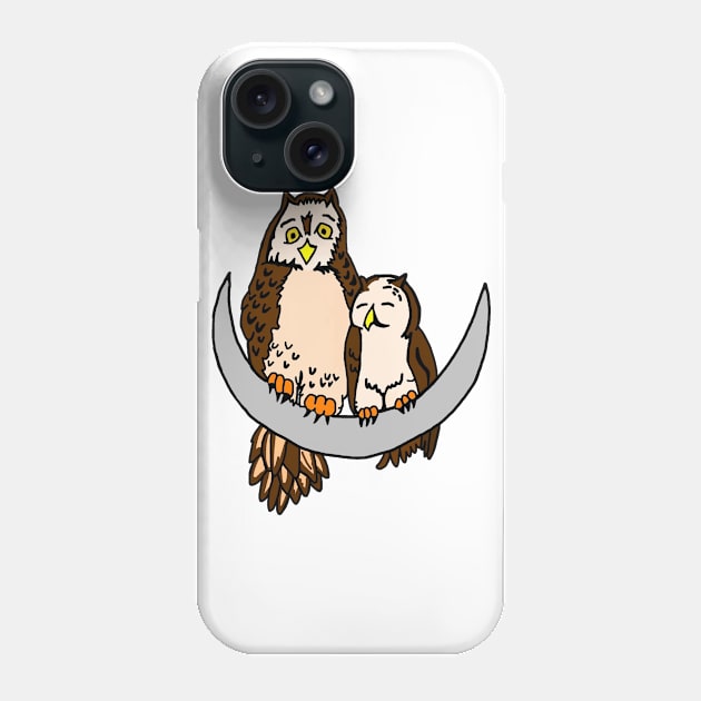 Moon Owls Phone Case by imphavok