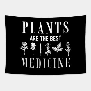 Natural Medicine - Plants are the best medicine Tapestry