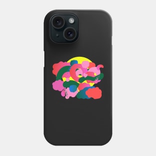 Rainbow skyburst Phone Case