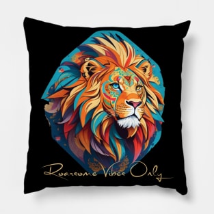 Roarsome Vibes Only Pillow