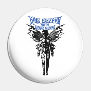 Butterfly Psychedelic King Gizzard & Lizard Wizard Pin