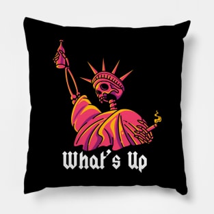 What's Up Liberty Pillow