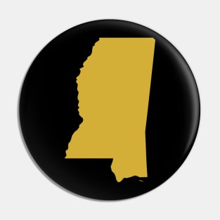 Messissippi state map Pin