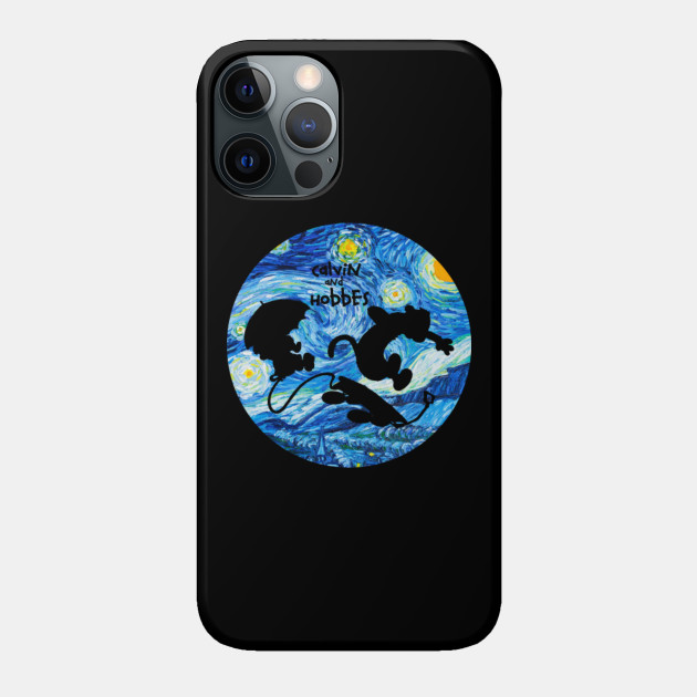 Calvin And Hobbes The Starry Night - Calvin And Hobbes - Phone Case