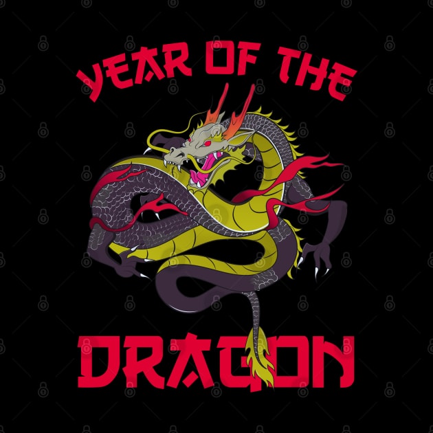 Year of the Dragon 2024 Chinese Lunar Year 2024 by Danemilin