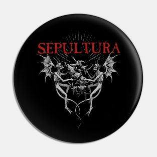 SEPULTURA MERCH VTG Pin