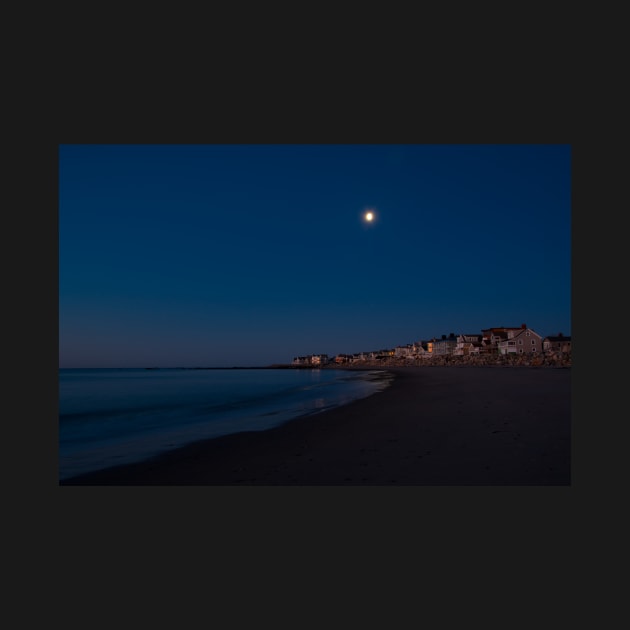 Moon over Plaice Cove by RichardGibb