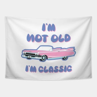 Classic Car Tapestry