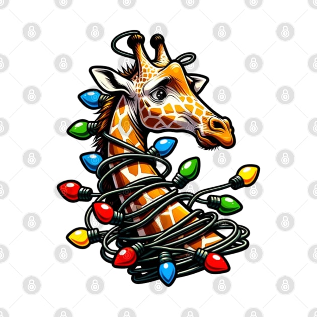 Christmas Giraffe by OddHouse