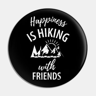 Mountains Hiking Pin