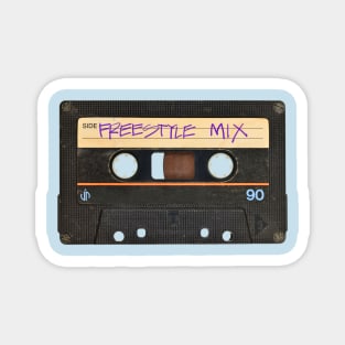 Vintage Freestyle Mix Tape Magnet