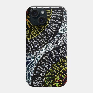 Hand calligraphy art design Phone Case