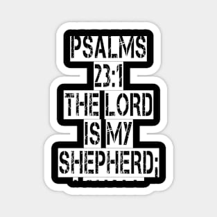 Psalms 23:1 Magnet